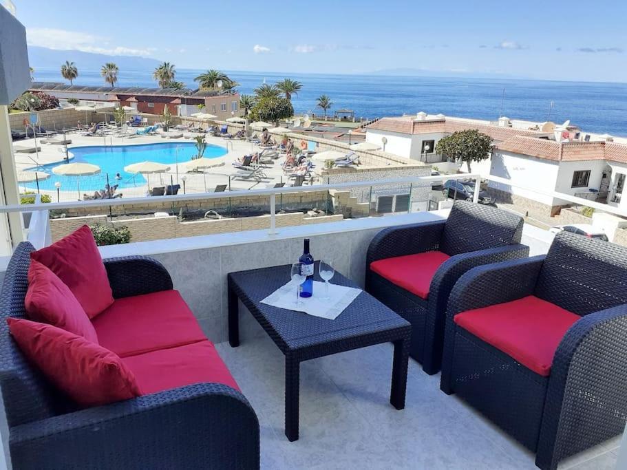 Apartamento Amazing View Los Gigantes & La Gomera Acantilado de los Gigantes Exterior foto