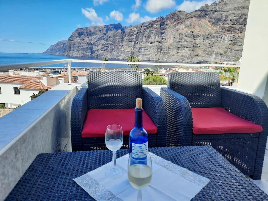 Apartamento Amazing View Los Gigantes & La Gomera Acantilado de los Gigantes Exterior foto