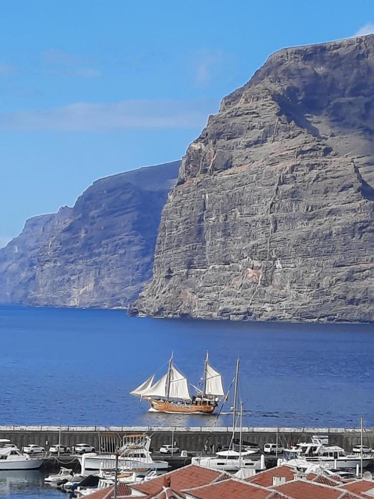 Apartamento Amazing View Los Gigantes & La Gomera Acantilado de los Gigantes Exterior foto