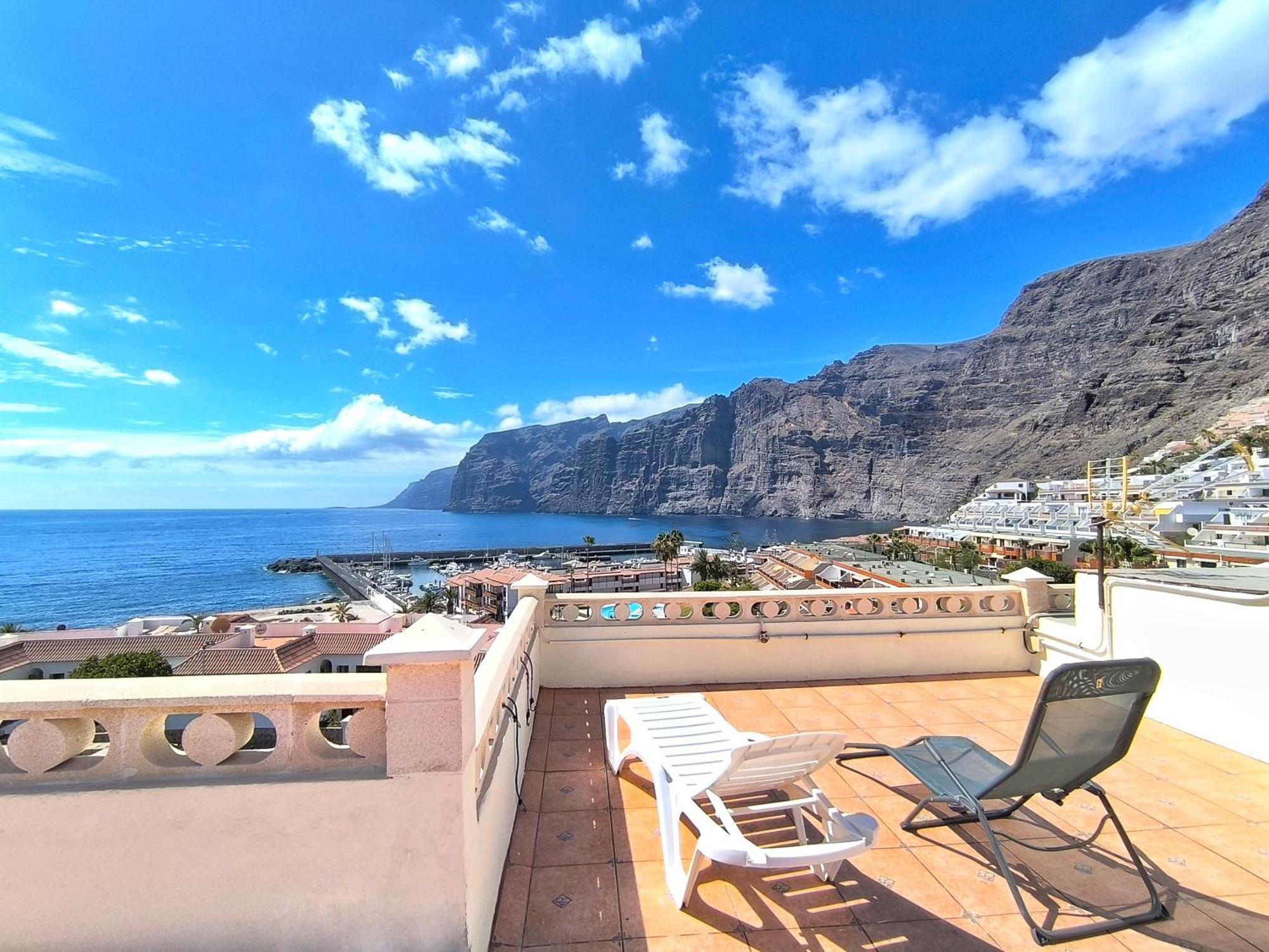 Apartamento Amazing View Los Gigantes & La Gomera Acantilado de los Gigantes Exterior foto